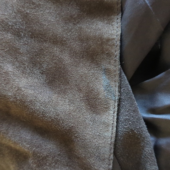 Jennifer Tattanelli Casini Firenze Made in Italy suede knee high coat Sz 42 US6 - Picture 13 of 13
